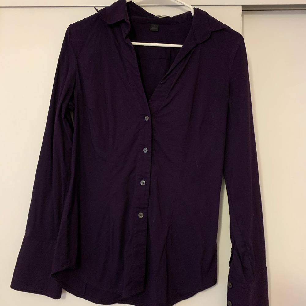 Purple, Express Button Down